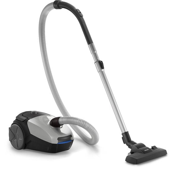 Philips 2000-Serie Stofzuiger met Zak - 900 W – Inclusief 4 Stofzakken - Compact Licht - 9 meter bereik - (FC8253/09)