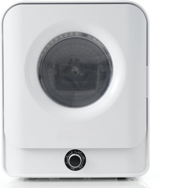 Merax Mini Droger 3KG - Wasdroger met Wandmontage - Luchtafvoerdroger - Wit