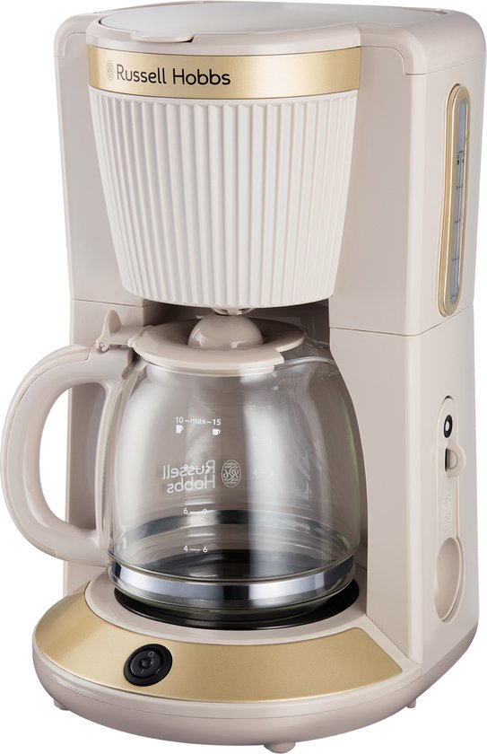 Russell Hobbs Brontë Stone - Filterkoffiezetapparaat - 26781-56(Goud;Steenkleur)