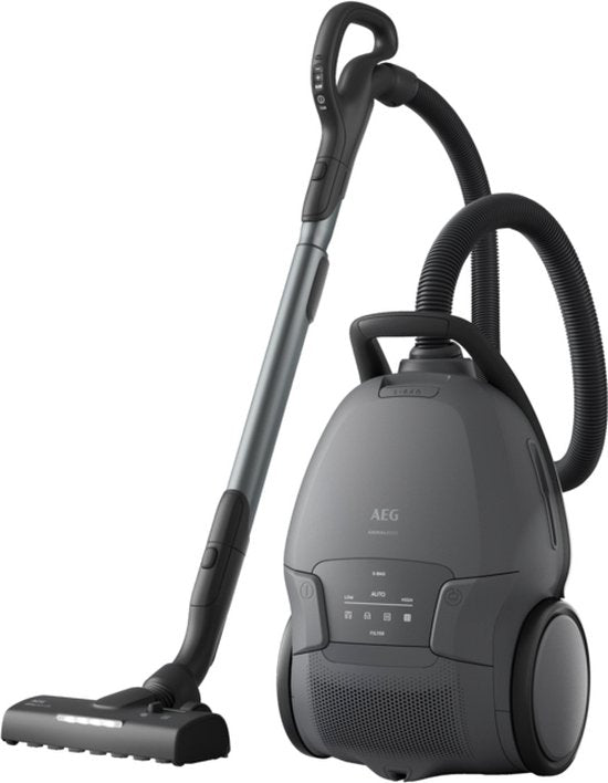 AEG AB81A2DG 8000 serie - Stofzuiger met zak - Granite Grey - Hepa 13