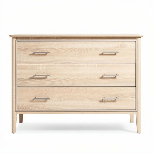 Houten kast met 6 lades 120 x 50 x 80cm voor opslag en organisatie