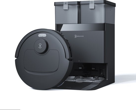 Ecovacs ECOVACS - DEEBOT T30e OMNI Black - Robotstofzuiger met dweilfunctie - 25000Pa - Zelfreinigend station - TrueMapping 2.0 - Zwart(T30E)